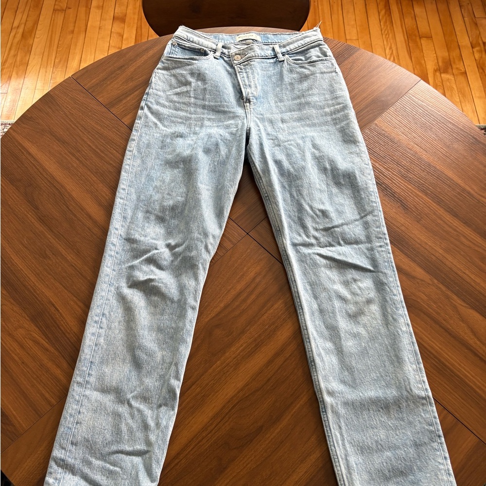 Abercrombie & Fitch 90s Straight Ultra High Rise